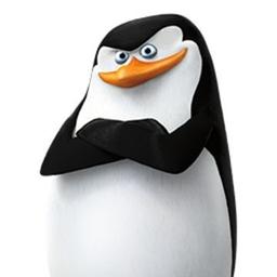 capitão pinguim de Madagascar 