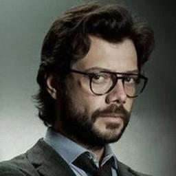 Professor Lá Casa de Papel