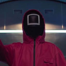 Guarda quadrado rosa chefe 