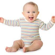 Laughing baby