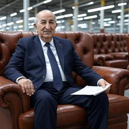 الرئيس الجزائري عبد مجيد تبون