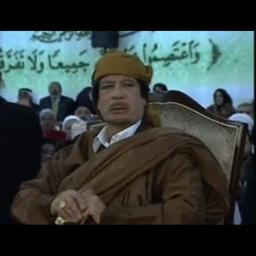 معمر القذافي 